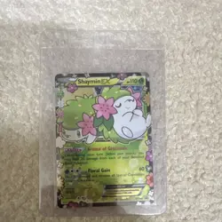 Pokemon Shaymin EX XY148 XY Ultra Rare Holo Basic HP 110 5ban Graphics 2016 - Image 1
