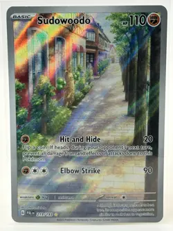 Sudowoodo SV02 Paldea Evolved 219/193 Basic 110 HP Holo IR ENG - Image 1