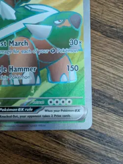 2024 Torterra ex 185/162 Pokemon Temporal Forces Holo Ultra Rare NM - Image 4