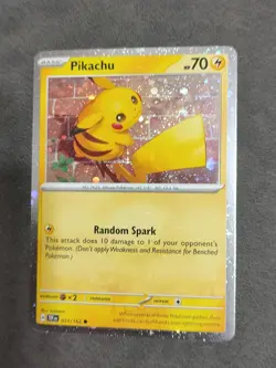 2x SWIRL Pikachu 051/162 Temporal Forces Cosmos Holo Promo NM - Image 5