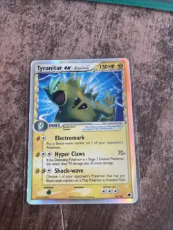 Tyranitar ex (Delta Species) - 99/101 - Pokemon Dragon Frontiers Ultra Rare - Image 1