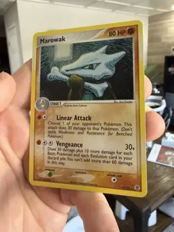 Marowak 7/112 - Holo Rare FireRed & LeafGreen Pokemon TCG LP - Image 4