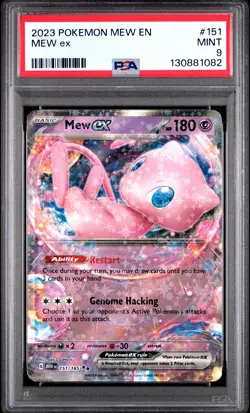 Pokemon Mew Ex Pokemon Mew En-151 151 PSA 9 - Image 1