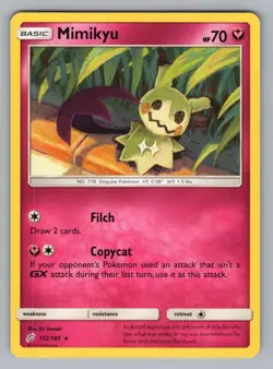 MIMIKYU 112/181 R TEAM UP POKEMON NM TEU 2019[- - Image 1