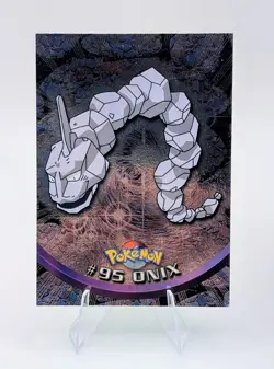 2000 Topps Pokemon Blue Logo: Onix #95 - NM/LP - Image 1