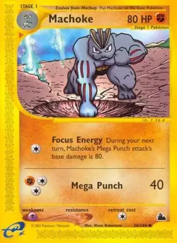 Pokemon Skyridge Machoke 38/144 UC NM - Image 2