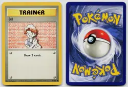 BILL 91/102 COMMON BASE SET UNLIMITED POKEMON LP - Image 3