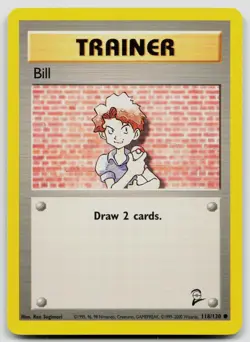 BILL 118/130 COMMON BASE SET 2 POKEMON LP - Image 1