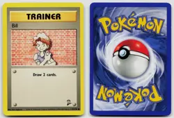 BILL 91/102 COMMON BASE SET UNLIMITED POKEMON LP - Image 3