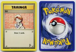 BILL 91/102 COMMON BASE SET UNLIMITED POKEMON LP - Image 3
