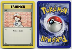 BILL 91/102 COMMON BASE SET UNLIMITED POKEMON LP - Image 3