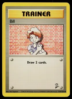 BILL 118/130 COMMON BASE SET 2 POKEMON MP - Image 1