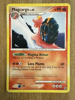 Pokemon TCG Magcargo Great Encounters 45/106 Regular Uncommon DMG - Image 1