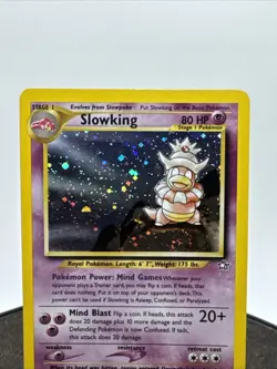 Pokemon Slowking Neo Genesis 14/111 Holo Foil Unlimited Swirl! - Image 2