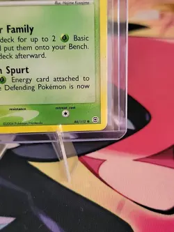 Pokemon Weedle 86/112 FireRed & LeafGreen Reverse Holo 2004 - Image 5