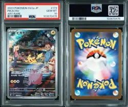 PSA10 Pikachu AR #173/165 - SV2a / Japanese Pokemon Card - Image 4