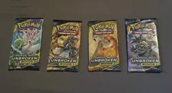 pokemon booster pack Unbroken Bonds set of 4 - Image 1