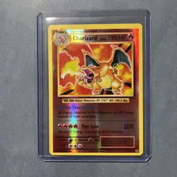 Pokemon TCG Charizard Evolutions 11/108 Reverse Holo Holo Rare - NM - Image 1
