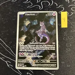 Pokemon TCG - Mewtwo 052 SVP Black Star Promo - Image 2