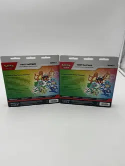 Pokemon TCG First Partner Illustration Collection Series 1 Boxes (2) SEALED - Image 2