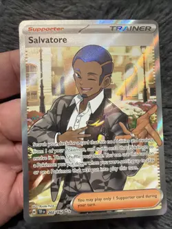 Salvatore 202/162 Full Art Ultra Rare SV05: Temporal Forces Near Mint - Image 2