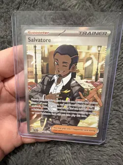 Salvatore 202/162 Full Art Ultra Rare SV05: Temporal Forces Near Mint - Image 4