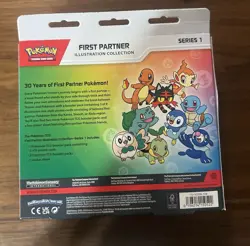 Pokemon TCG First Partner Illustration Collection Series 1 Boxes (2) SEALED - Image 2