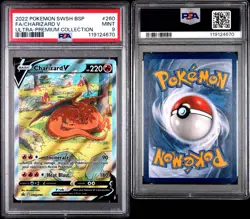 Charizard V SWSH260 PSA 9 Sword & Shield Promo Holo 2022 - Image 1