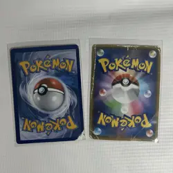 Pokemon Mega Charizard EX & Team Aqua Kyogre EX Japanese Holo EXTREMELY DAMAGED - Image 3