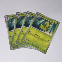 Pokemon TCG Mega Evolution 4X Bayleef 009/132 X4 - English NM PLAYSET - Image 1