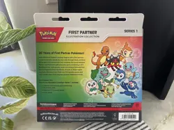 Pokemon TCG First Partner Illustration Collection Series 1 Promo Box NEW SEALED - Image 2