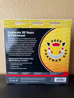 Pokemon Day 2026 Collection Box Slight Damage New Factory Sealed - Image 2
