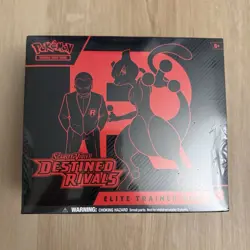 Pokemon TCG Scarlet & Violet Destined Rivals Elite Trainer Box Mewtwo 2025 - Image 1