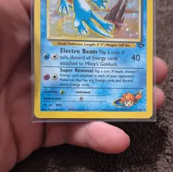 Pokemon TCG Misty's Golduck 12/132 Gym Challenge Holo Rare EN 2000 - Image 3