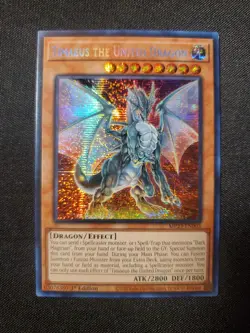 Timaeus the United Dragon MP23-EN003 25th Anniversary NM Dueling Heroes Yugioh - Image 1