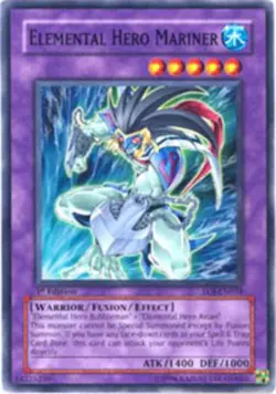 Elemental Hero Mariner - EOJ-EN034 - Common - Unlimited Edition - Damaged - Image 1