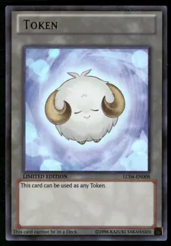 Token: Lamb (White) LC04-EN008 Joey's World Yu-Gi-Oh Limited NM - Image 1