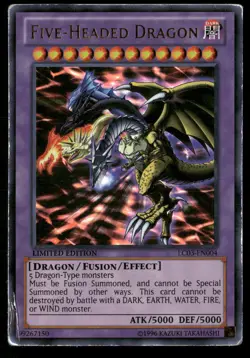 Five-Headed Dragon LC03-EN004 Legendary Collection 3: Yugi's World Yu-Gi-Oh DMG - Image 1