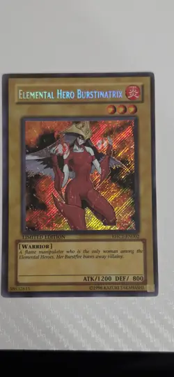 Elemental HERO Burstinatrix EHC1-EN002 Elemental Hero Collection 1 Limited - Image 1