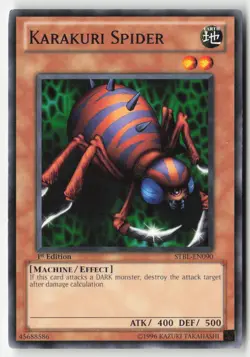 Yugioh - Karakuri Spider STBL-EN090 1st Edition - Starstrike Blast - Image 1