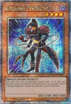Yugioh! Gagaga Magician - RA04-EN007 - Quarter Century Secret Rare - 1st Edition - Image 1