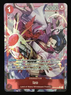 Izo (OP03-003) (Alternate Art) - Premium Booster (PRB-01) - One Piece Card Game - Image 1