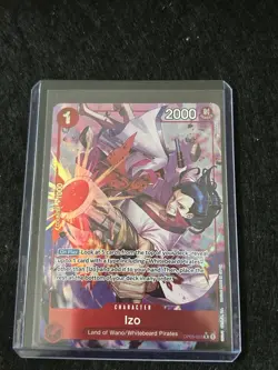 Izo OP03-003 R - Alternate Art (AA) - Pillars of Strength One Piece TCG NM - Image 1