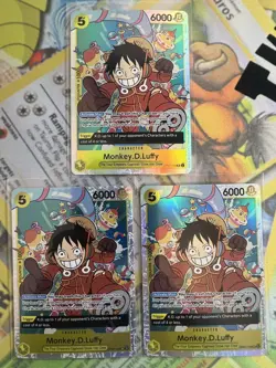 Monkey.D.Luffy OP07-109 - One Piece TCG - Super Rare - English - Foil - Image 1