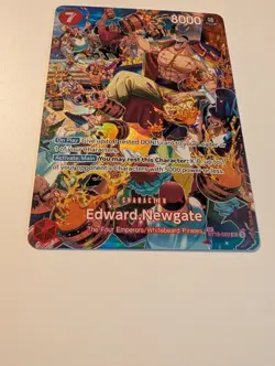 One Piece TCG Edward Newgate SP ST15-002 ALT ART Royal Blood (OP10) NM - Image 3