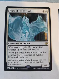 MTG - Voice of the Blessed - Innistrad: Crimson Vow - Image 1