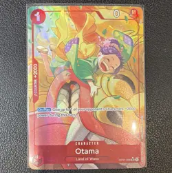 One Piece CCG Otama OP01-006 Premium Booster The Best Alt Art Foil UC Eng - Image 1