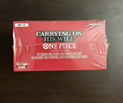 One Piece Carrying On His Will Booster Box SEALED English OP13 - Image 2