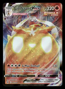 Cinderace Vmax - 045/264 - Ultra Rare - Fusion Strike - Pokemon Card - NM/M - Image 1