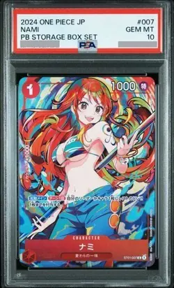 PSA 10 Nami ST01-007 C Storage Box Set Promo - ONE PIECE Card Game Japanese - Image 1